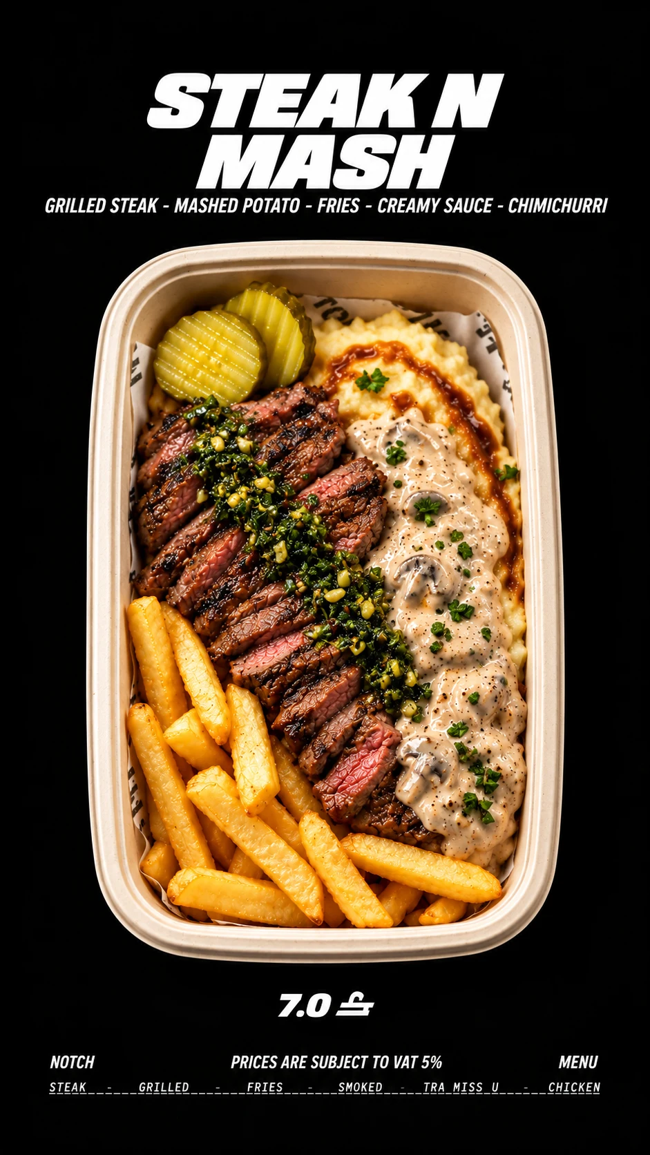 NOTCH Steak N Mash